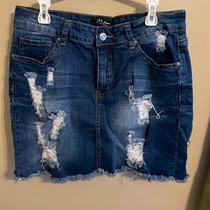 Jean skirt